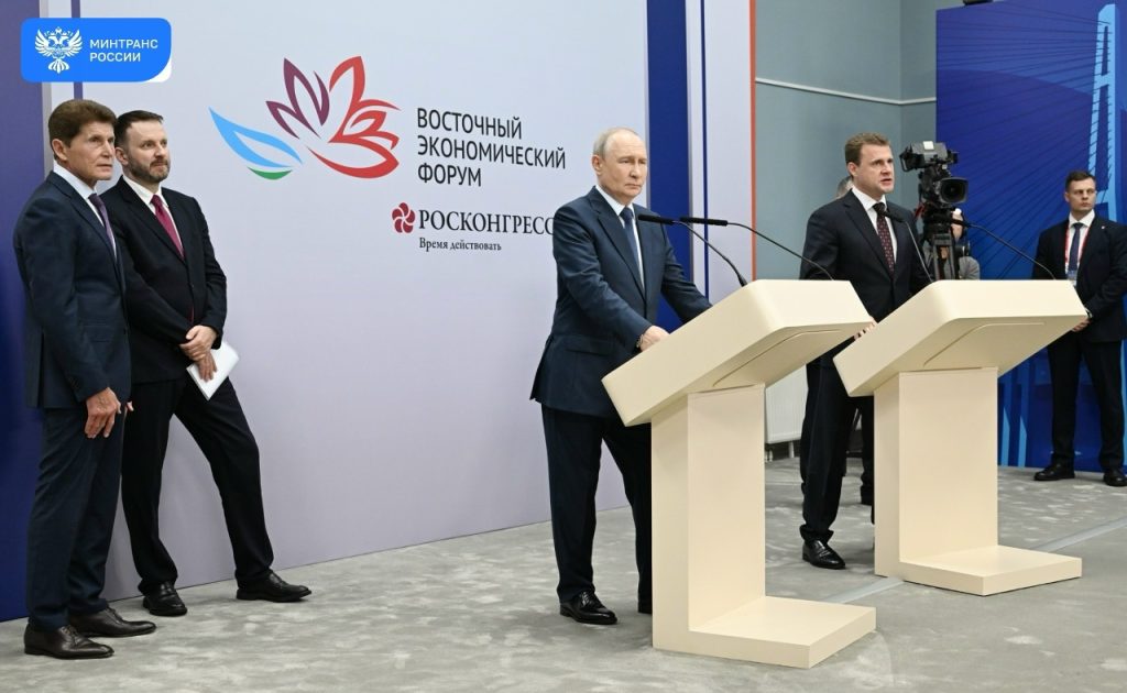 Президент запустил несколько транспортных проектов на Дальнем Востоке