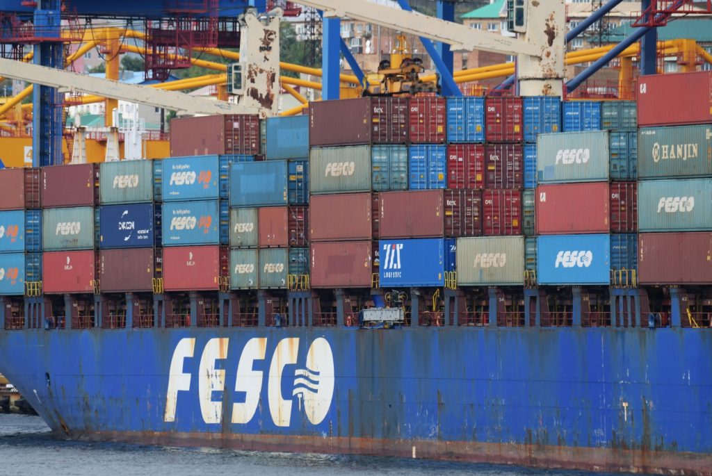 FESCO почти на треть нарастила перевозки между Владивостоком и портами КНР